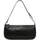 Small Black Bag Texture Shoulder Bag Simple Handbag