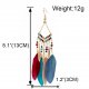 Tassel Beads Earrings Fashion Banquet Party Jewelry