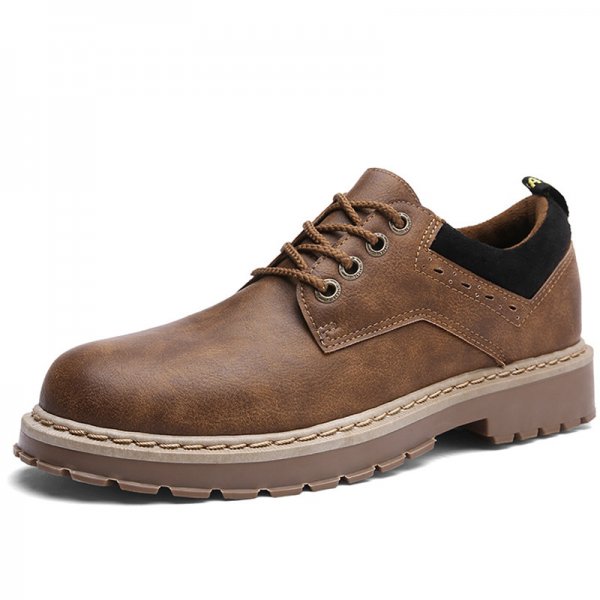 Fall New Men's Shoes Fashion Tooling Shoes Casual Shoes