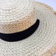 Straw Straw Hat Outdoor Ladies Sunscreen Beach