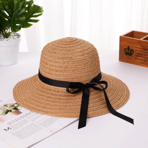 Women's Summer Seaside Sunscreen Breathable Straw Hat