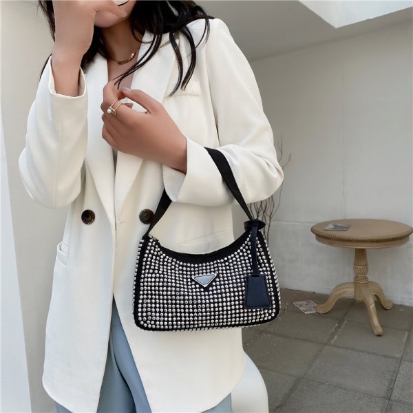 Square Bag Shoulder Bag Texture Messenger Bag Handbag